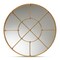 Baxton Studio Ohara Modern and Contemporary Gold Finished Metal Accent Wall Mirror 189-11898-ZORO - alternate 2